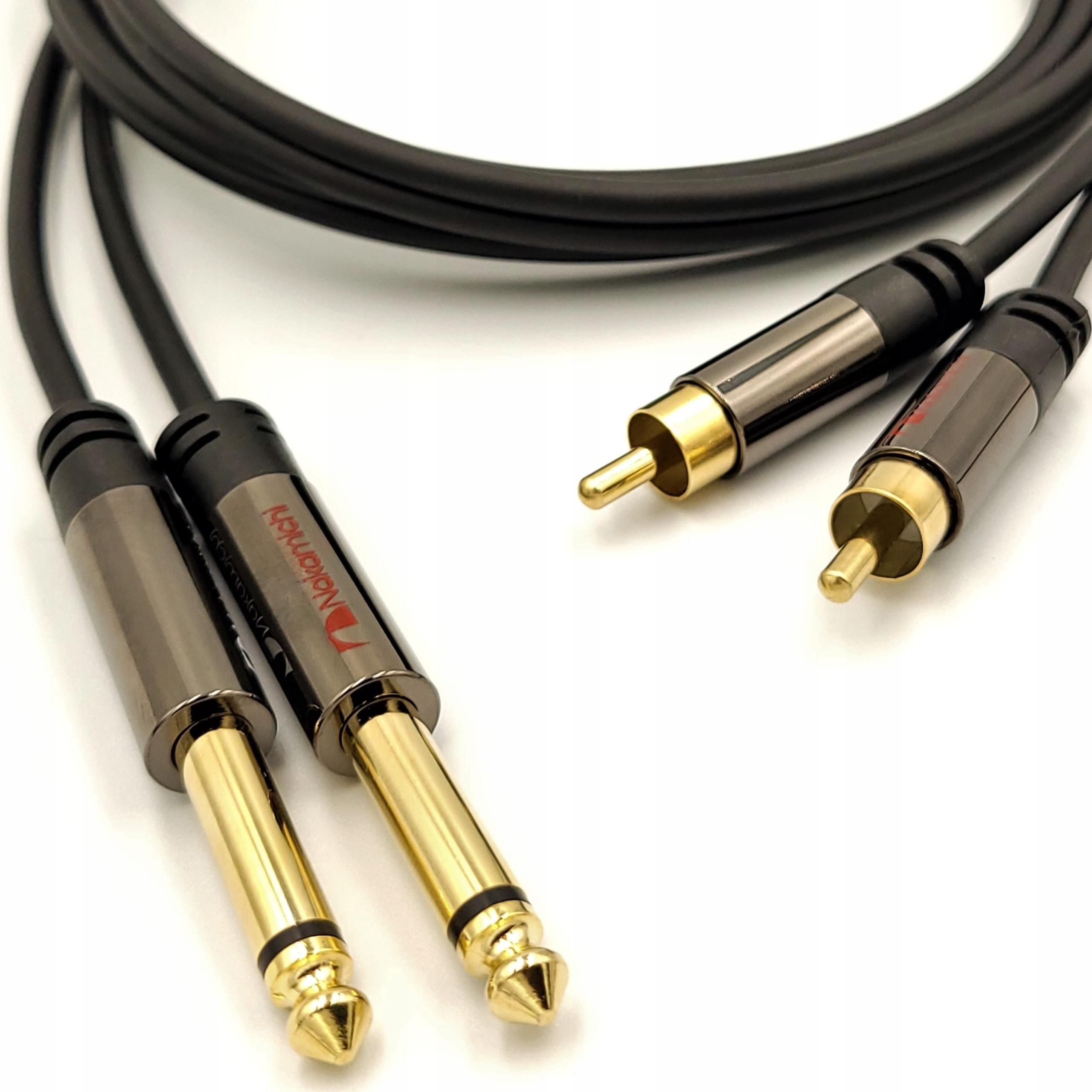 Nakamichi Kabel 2X Rca Jack 6 3Mm Mono Ofc 3M - Opinie i ceny na