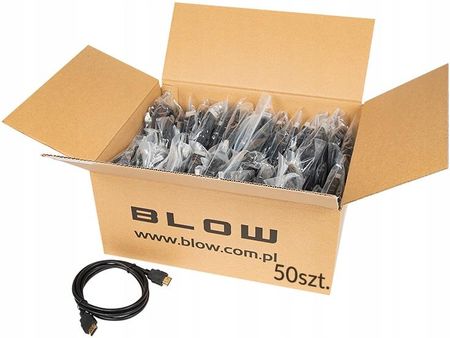 Blow 50X Kabel Przewód Hdmi 4K Full Uhd 3D 1 5M Zestaw