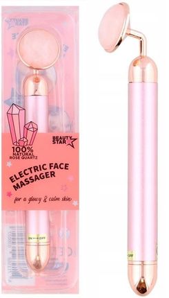 Beauty Star Elektryczny Roller Masażer Do Twarzy z Kwarcu