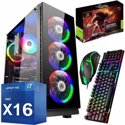 PC DO GIER LEPSZY OD I7 16X 3,2GHZ 16GB GTX1050TI - Komputer