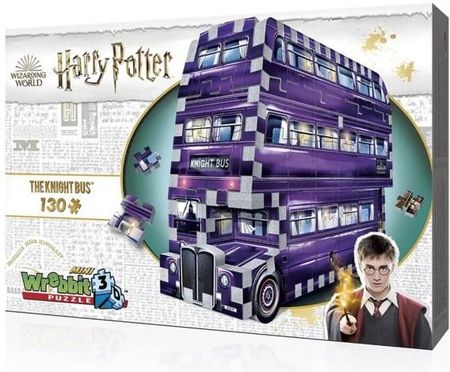 Harry Potter: Mini Knight Bus (130Pc) 3D (PUZZLE)