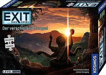 Kosmos EXIT - Das Spiel + Puzzle: Der verschollene Tempel (wersja niemiecka)