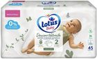 Lotus Baby Pampersy Pieluszki Rozm 2 3-6Kg 45szt.