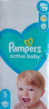 Pampers Active Baby Pieluchy 5 11-16Kg 54szt.