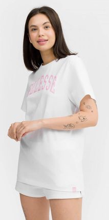 Damski t-shirt z nadrukiem Ellesse Tressa - biały