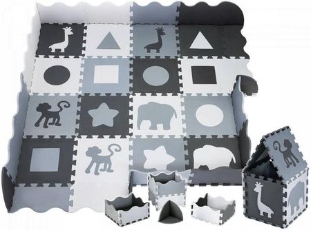 Moby-System Moby Mata Piankowa Puzzle Dla Dzieci 150X150cm