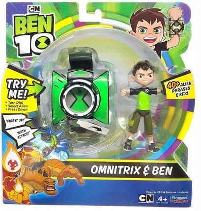 Playmates Toys Ben 10 Zegarek Omnitrix Z Dźwiękiem Figurka