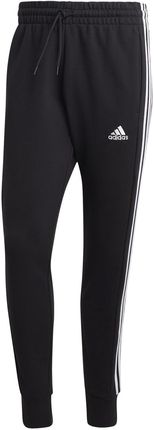 SPODNIE DRESOWE MĘSKIE ADIDAS ESSENTIALS 3-STRIPES CZARNE HA4337