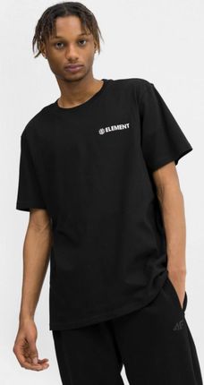 Męski t-shirt z nadrukiem Element Blazin Chest - czarny
