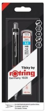 Ołówek Automatyczny Tikky 0.5 Z Gumką I Grafitami Rotring