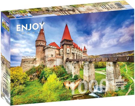 Enjoy Puzzle Zamek W Hunedoarze Siedmiogród Rumunia 1000El.