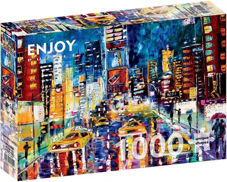 Enjoy Puzzle Światła Nowego Jorku Usa 1000El.