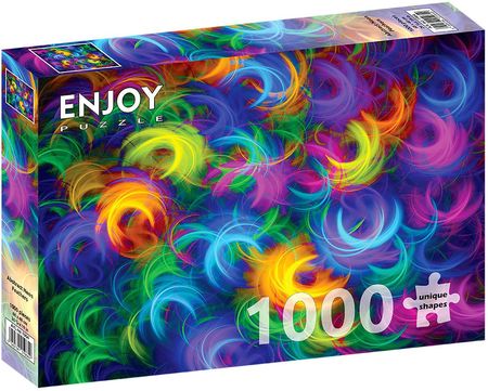 Enjoy Puzzle Neonowe Pióra 1000El.