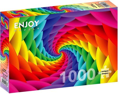 Enjoy Puzzle Gradientowy Kolorowy Wir 1000El.