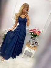 Zdjęcie Pretty Women Sukienka Maxi Dagmara Granatowa - Libiąż