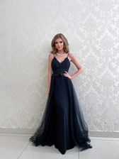 Zdjęcie Pretty Women Sukienka Długa Delta Czarny - Libiąż