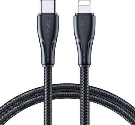 Joyroom Kabel USB kabel USB C - Lightning 20W Surpass Series do szybkiego ładowania i transferu danych 2 m czarny (S-CL020A11)