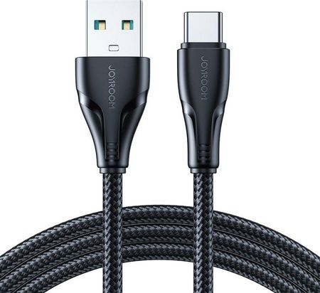 Joyroom Kabel USB kabel USB - USB C 3A Surpass Series do szybkiego ładowania i transferu danych 3 m czarny (S-UC027A11)