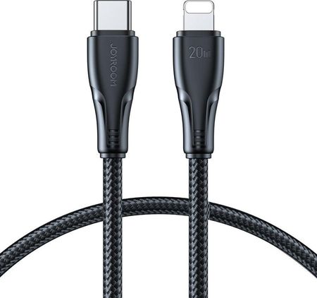 Joyroom Kabel USB kabel USB C - Lightning 20W Surpass Series do szybkiego ładowania i transferu danych 1,2 m czarny (S-CL020A11)