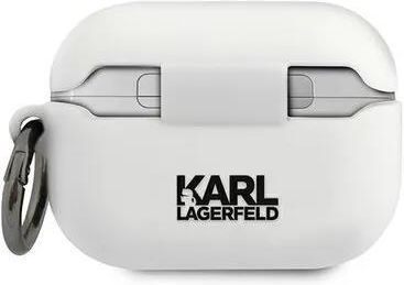 Karl Lagerfeld Etui Na Słuchawki Silicone Karl Do Apple Airpods Pro Biały