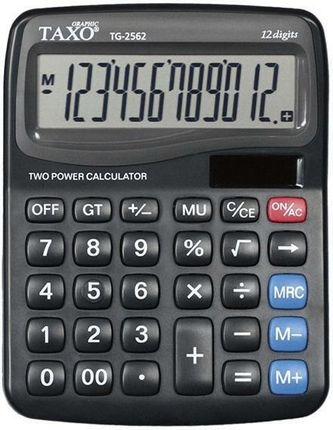 Kalkulator Taxo 12 Pozycyjny Tg 2562 Czarny