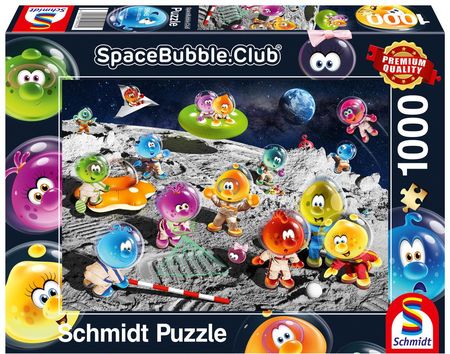 Schmidt Puzzle Pq Spacebubble Na Księżycu 1000El.