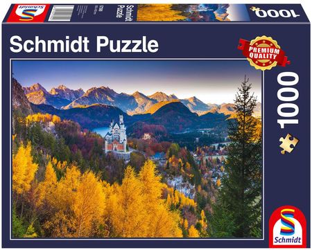 Schmidt Puzzle Pq Jesień Na Zamku Neuschwanstein Niemcy 1000El.