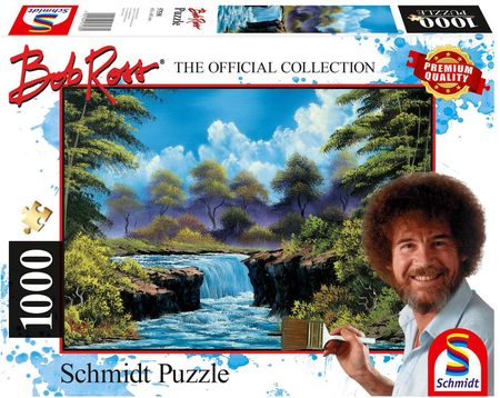 Schmidt Puzzle Pq Bob Ross Wodospad W Dolinie 1000El.