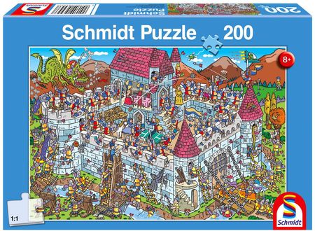 Schmidt Puzzle Zamek Rycerski 200El.