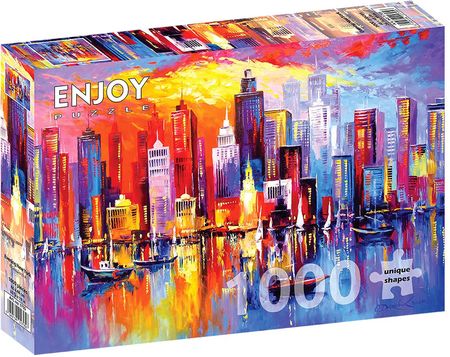 Enjoy Puzzle Wieczór W Nowym Jorku Usa 1000El.