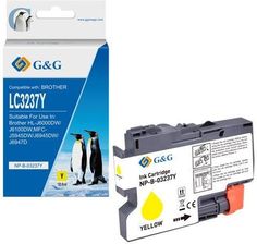 G&G Kompatybilny Z Lc-3237Y Yellow 1500S Np-B-03237Y Dla Brother Mfc-J5945Dw Mfc-J6945Dw Mfc-J6947Dw (Npb03237Y)