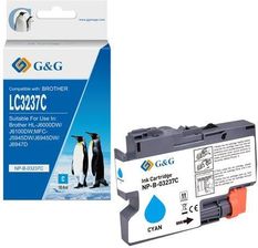 G&G Kompatybilny Ink / Z Lc-3237C Cyan 1500S Np-B-03237C Dla Brother Mfc-J5945Dw Mfc-J6945Dw Mfc-J6947Dw (Npb03237C)