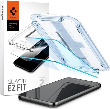 2x Szkło Hartowane Spigen Glas.tr "Ez Fit" do Samsung Galaxy S23 Clear