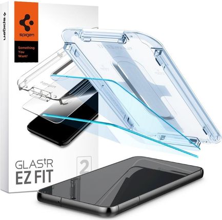 2x Szkło Hartowane Spigen Glas.tr "Ez Fit" do Samsung Galaxy S23+ Plus Clear