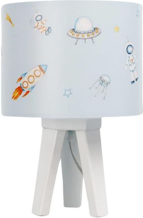 Lampka stołowa dla chłopca i dziewczynki Rakiety w Kosmosie
