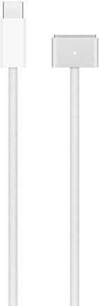 Kabel przewód magnetyczny USB-C do MagSafe 3 Apple MacBook Pro 14/16/Air 13 M2 MagSafe3 200cm 2m (HQ) (Biały)