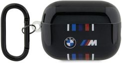 Zdjęcie Bmw Airpods Pro 2 Gen Cover Czarny/Black Multiple Colored Lines - Chodzież