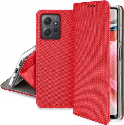 Krainagsm Etui Do Xiaomi Redmi Note 12 4G Smart Magnet Szkło