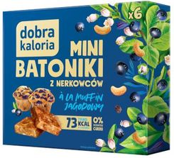 Zdjęcie Kubara DOBRA KALORIA Mini batoniki a'la muffin jagodowy z nerkowców 6x17g ® KUP TERAZ - Szczawno-Zdrój