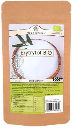 Pięć Przemian Erytrytol Bio 500G