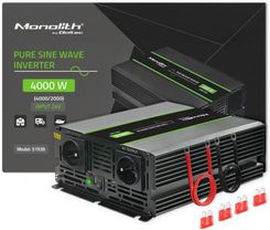 Zdjęcie Qoltec Przetwornica Napięcia Monolith 2000W 4000W 24V Na 230V - Różan
