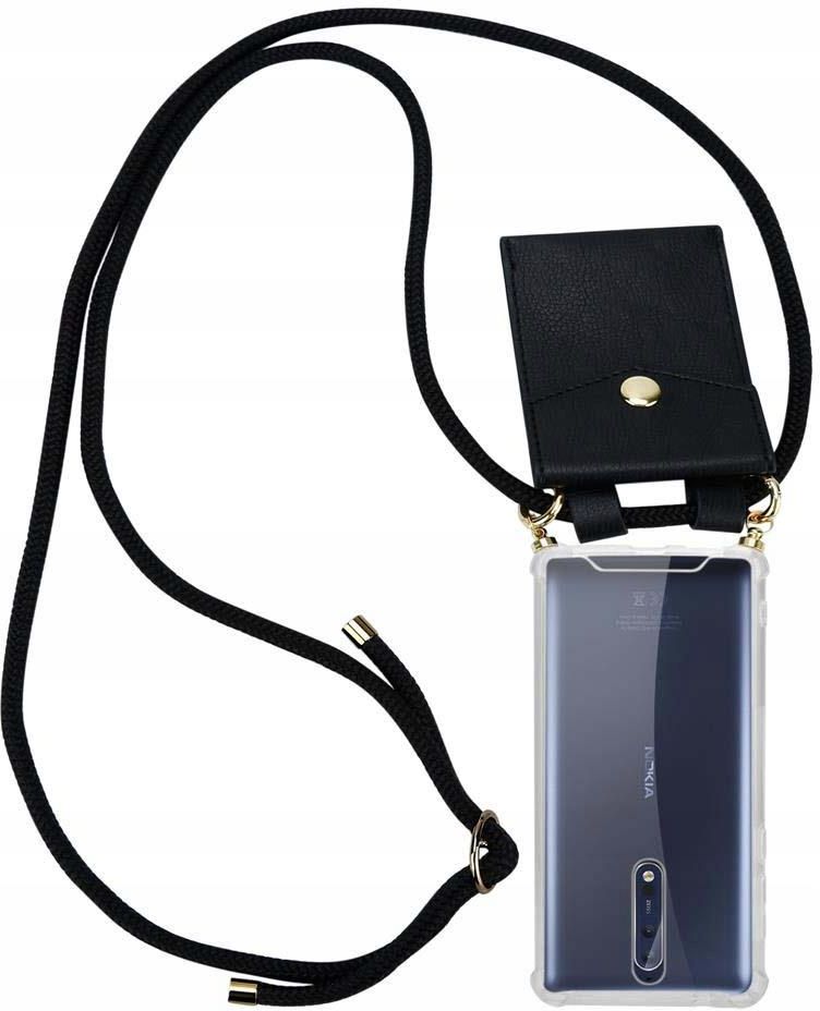 Cadorabo Custodia Flip Con Chiusura Magnetica Per Nokia 8 (2017) - Colore Nero Di Notte - Cover Portafoglio In Pelle Sintetica Con Apertura 360°