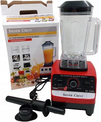 【美品】Silver crest 業務用ミキサー ブレンダー SC-1589 シルバークレストブレンダーミキサーグラインダー2L3000W SC