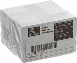 Zdjęcie Zebra Karty Plastikowe Pvc Premier Cards 100szt. (104523111100) - Józefów