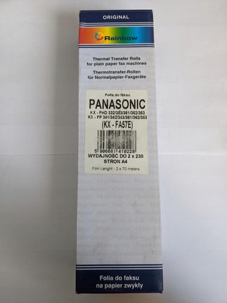 Rainbow Folia Do Faksu Panasonic Kx Fa57 (Zamiennik)