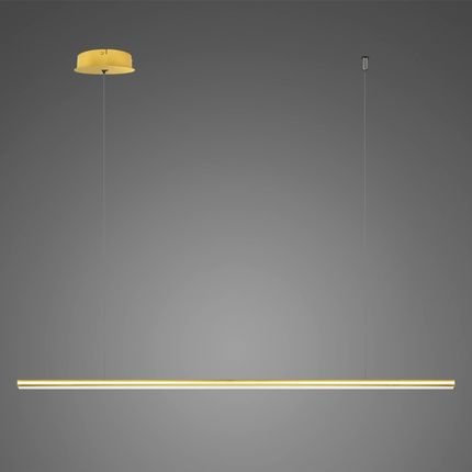 Altavola Design Lampa Wisząca Linea No.1B 120Cm 3K Złota (Barwa Światła Delikatnie Ciepła, Kolor Złoty, Możliwość Ściemniania Nie) (5904139916100)