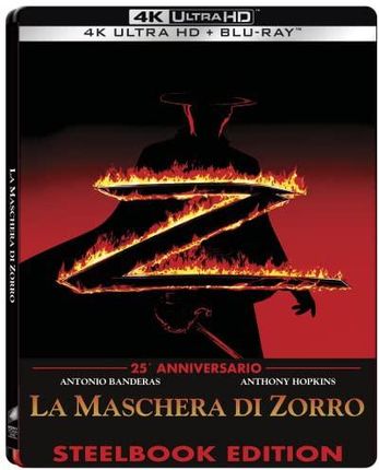 Maska Zorro (steelbook) [Blu-Ray 4K]