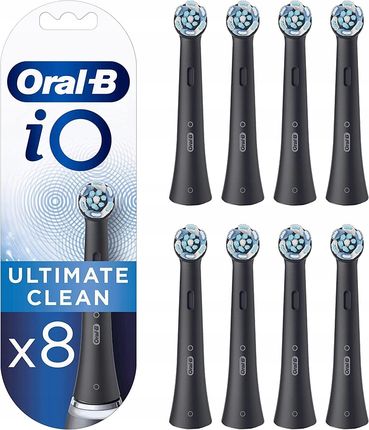 Oral-B Końcówki iO Ultimate Clean 8szt Black
