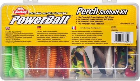 Berkley Zestaw Przynęt Softbait Kit Perch 30 Mix 149030