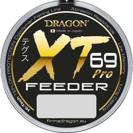 Dragon Żyłka Xt69 Pro Feeder 125 Ciemnobrązowa 130444